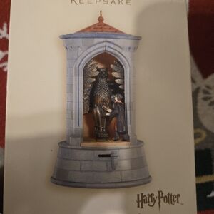 Hallmark ornament Harry potter gargoyle guard